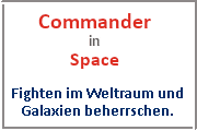 Online Spiele Amberg - Sci-Fi - Commander in Space